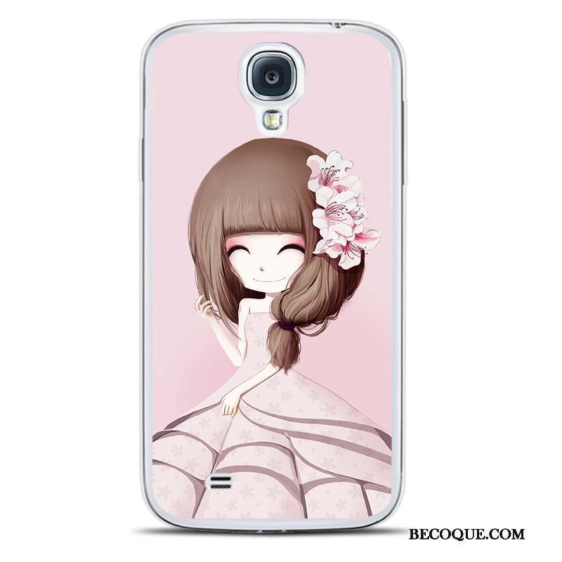 Samsung Galaxy S4 Coque Silicone Dessin Animé Mince Téléphone Portable Tendance Protection