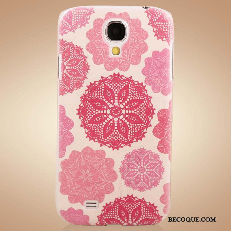 Samsung Galaxy S4 Coque Étui Protection Violet De Téléphone