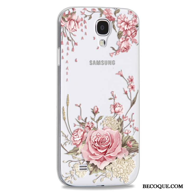 Samsung Galaxy S4 Protection Silicone Incassable Rose Coque De Téléphone Fluide Doux