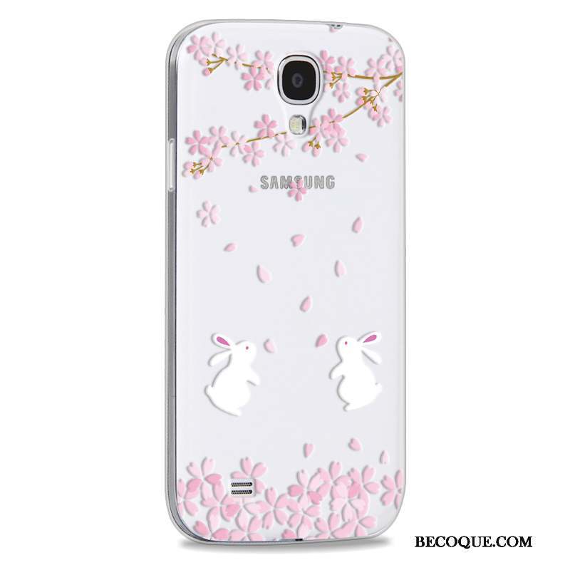 Samsung Galaxy S4 Protection Silicone Incassable Rose Coque De Téléphone Fluide Doux