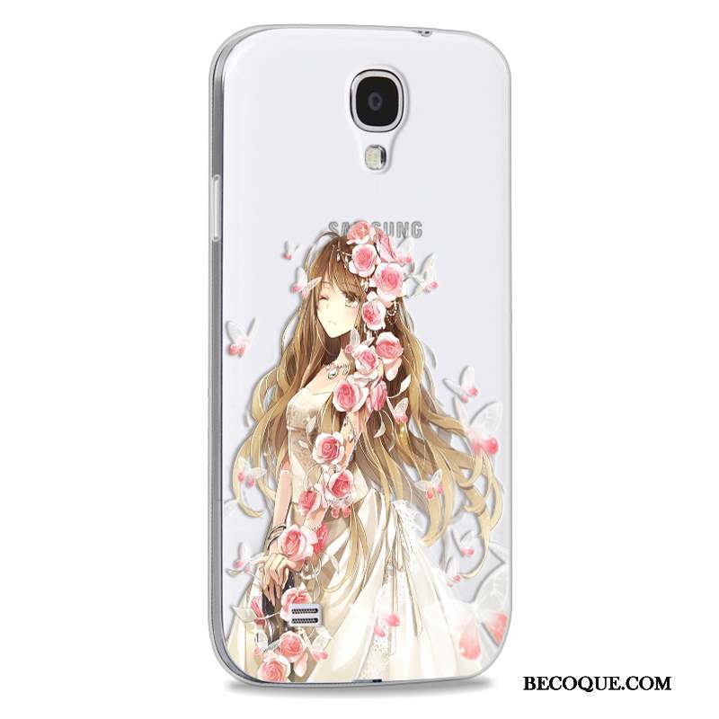 Samsung Galaxy S4 Protection Silicone Incassable Rose Coque De Téléphone Fluide Doux