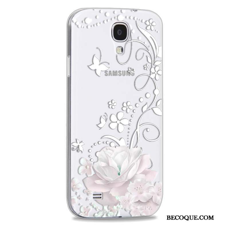 Samsung Galaxy S4 Protection Silicone Incassable Rose Coque De Téléphone Fluide Doux