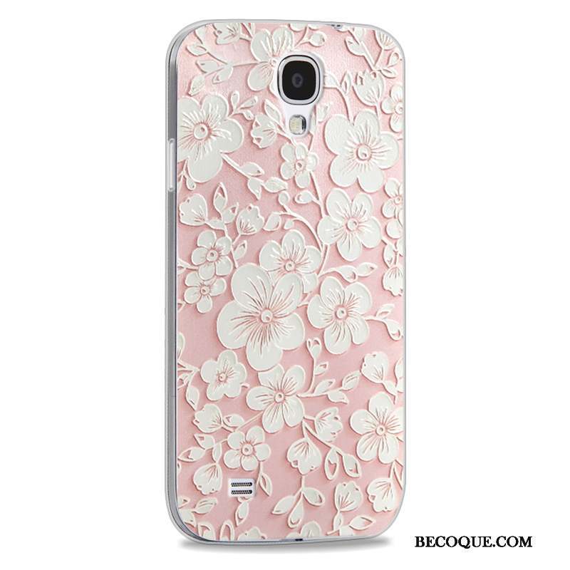 Samsung Galaxy S4 Protection Silicone Incassable Rose Coque De Téléphone Fluide Doux