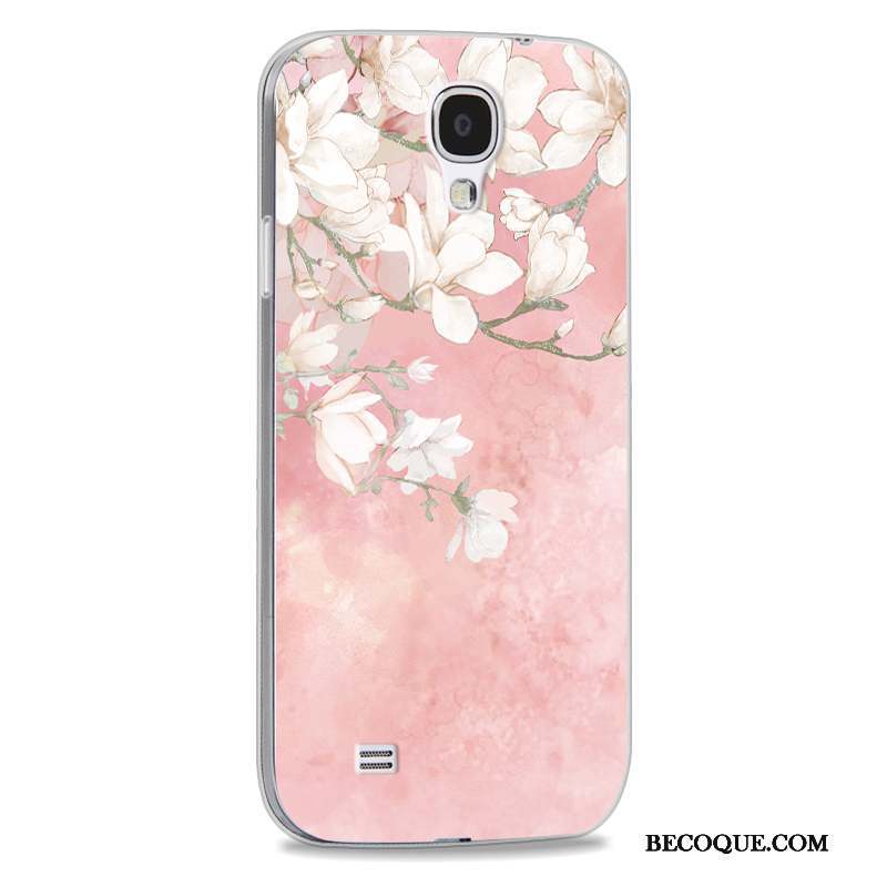 Samsung Galaxy S4 Protection Silicone Incassable Rose Coque De Téléphone Fluide Doux