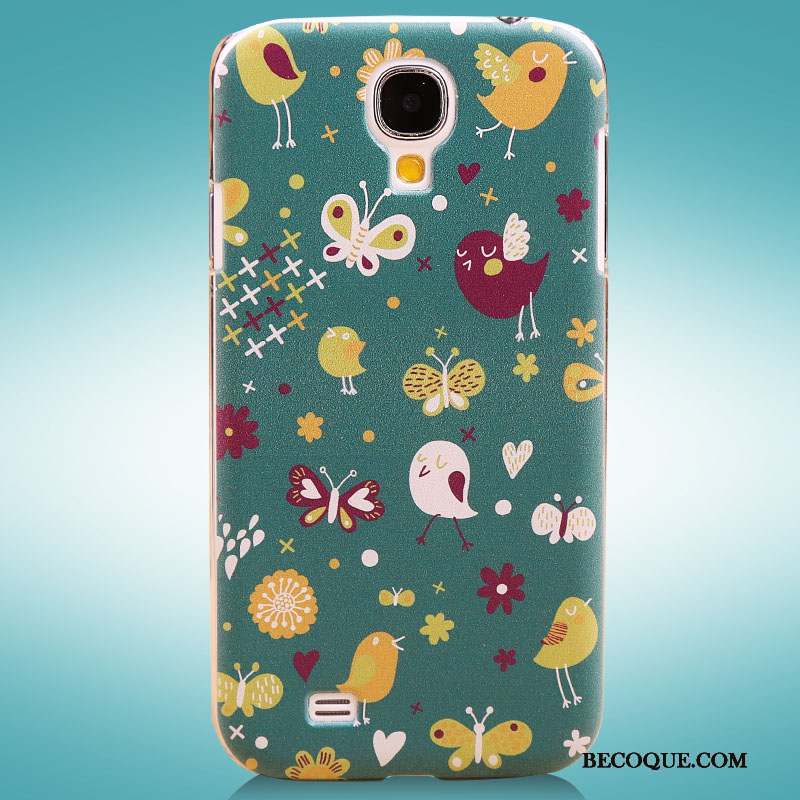 Samsung Galaxy S4 Rose Étui Coque De Téléphone Protection Peinture