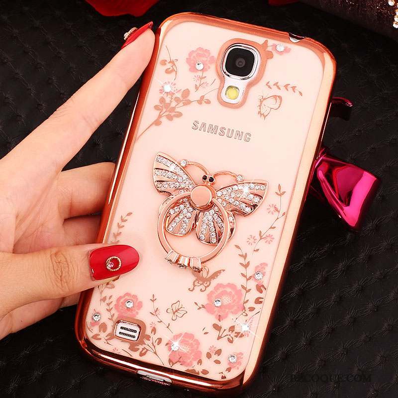 Samsung Galaxy S4 Strass Étui Anneau Protection Coque De Téléphone