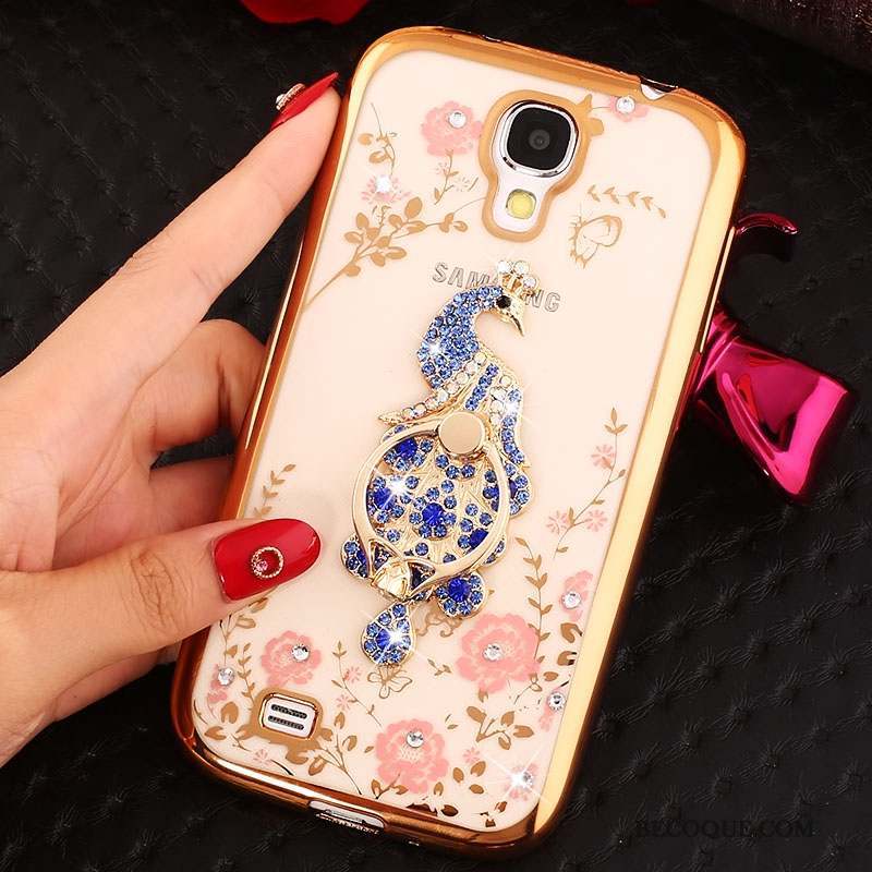 Samsung Galaxy S4 Strass Étui Anneau Protection Coque De Téléphone