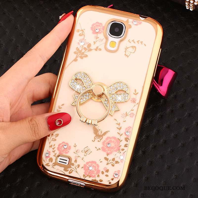 Samsung Galaxy S4 Strass Étui Anneau Protection Coque De Téléphone