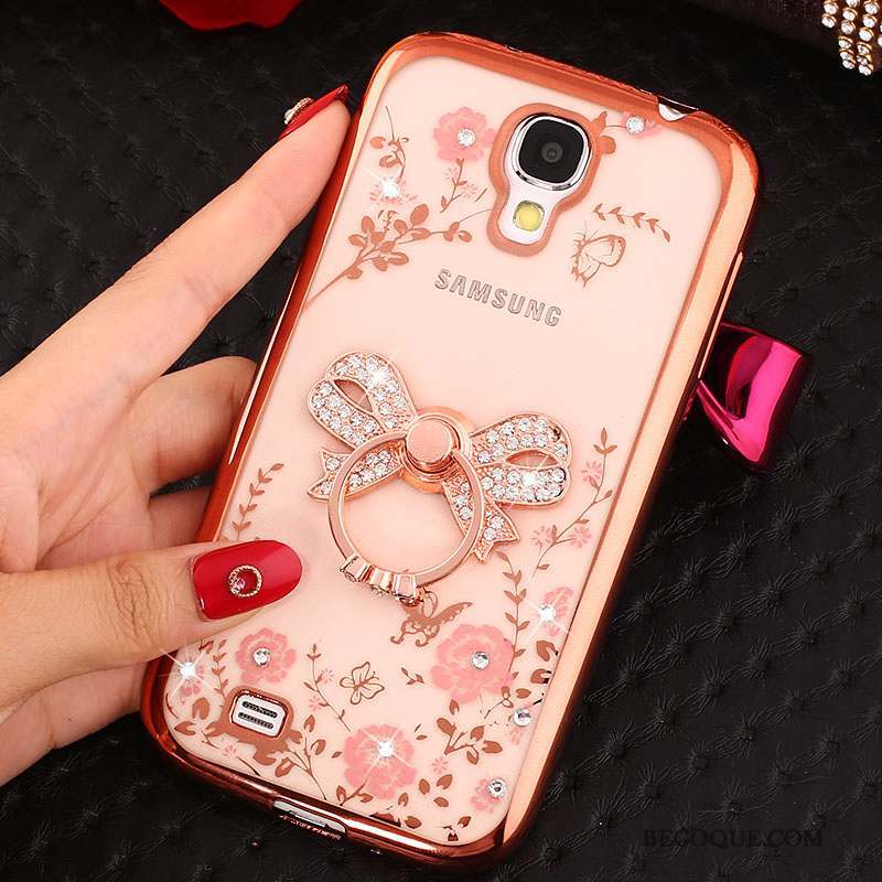 Samsung Galaxy S4 Strass Étui Anneau Protection Coque De Téléphone