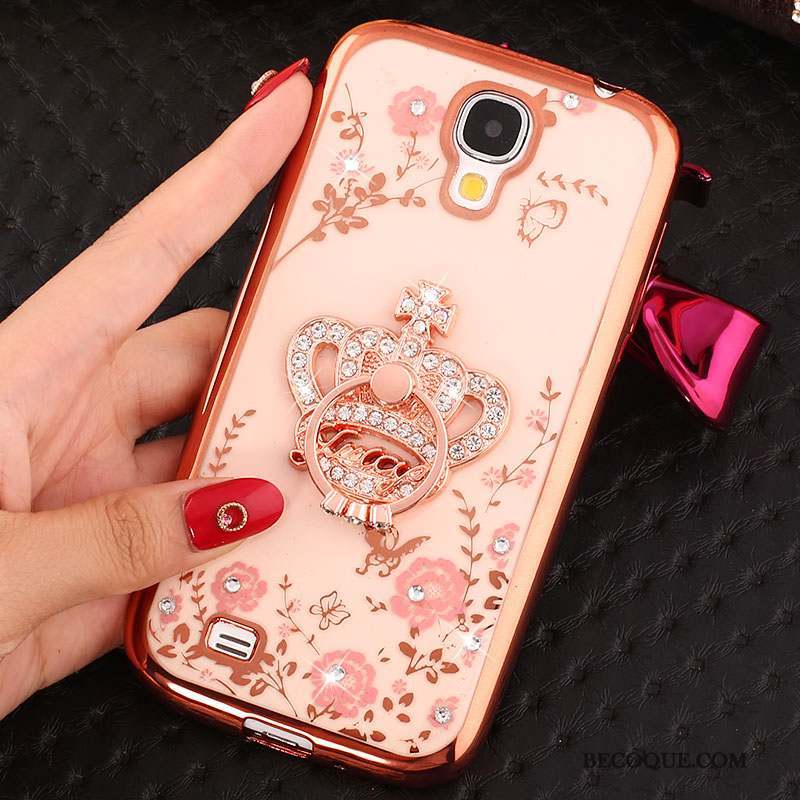 Samsung Galaxy S4 Strass Étui Anneau Protection Coque De Téléphone