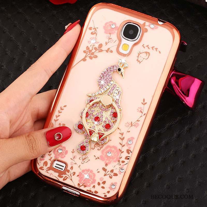 Samsung Galaxy S4 Strass Étui Anneau Protection Coque De Téléphone