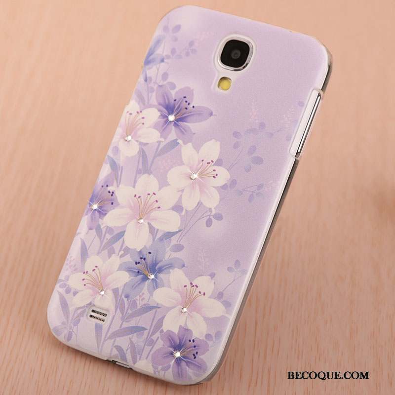 Samsung Galaxy S4 Étui Rose Protection Coque De Téléphone