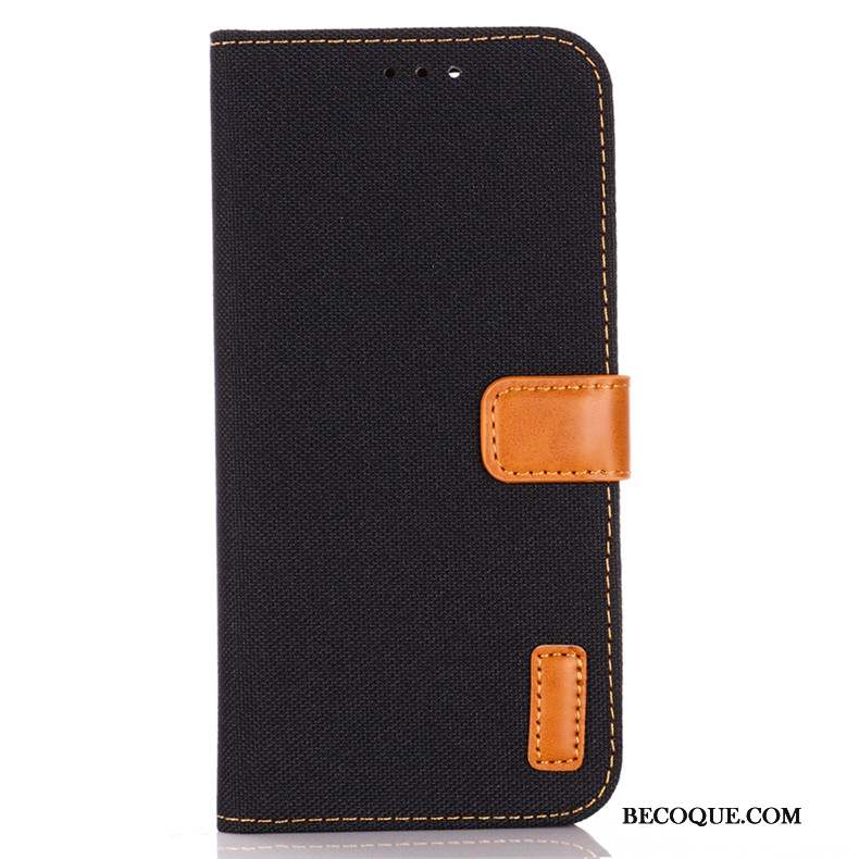 Samsung Galaxy S41 Clamshell Incassable Étui En Denim Étui En Cuir Coque De Téléphone