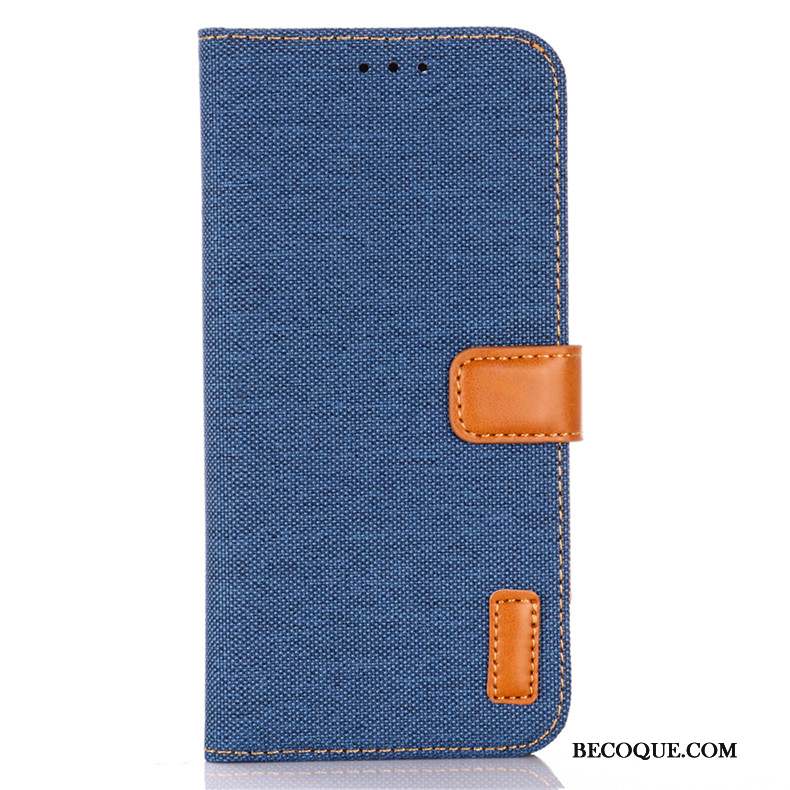 Samsung Galaxy S41 Clamshell Incassable Étui En Denim Étui En Cuir Coque De Téléphone