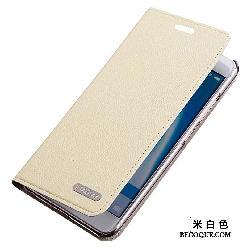 Samsung Galaxy S5 Coque De Téléphone Clamshell Bleu Protection Cuir Véritable Étui