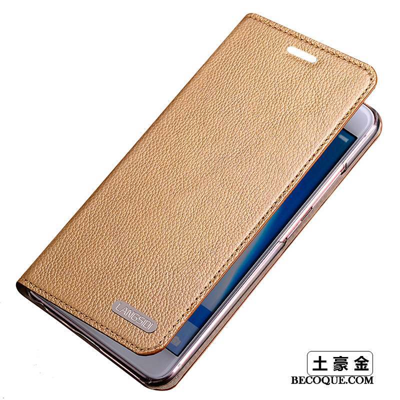 Samsung Galaxy S5 Coque De Téléphone Clamshell Bleu Protection Cuir Véritable Étui