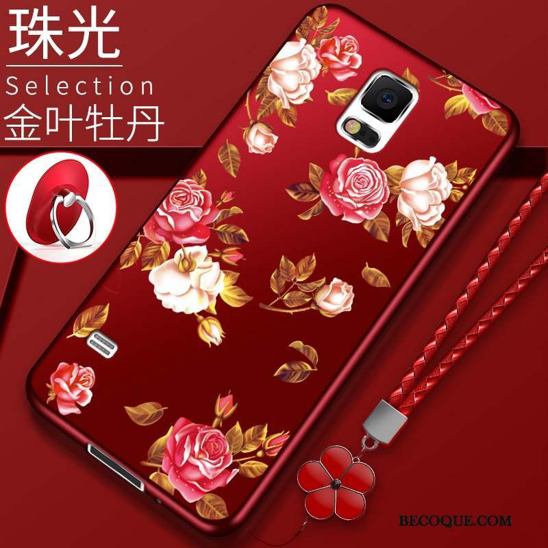 Samsung Galaxy S5 Coque Protection Créatif Rouge Tendance Nouveau Étui