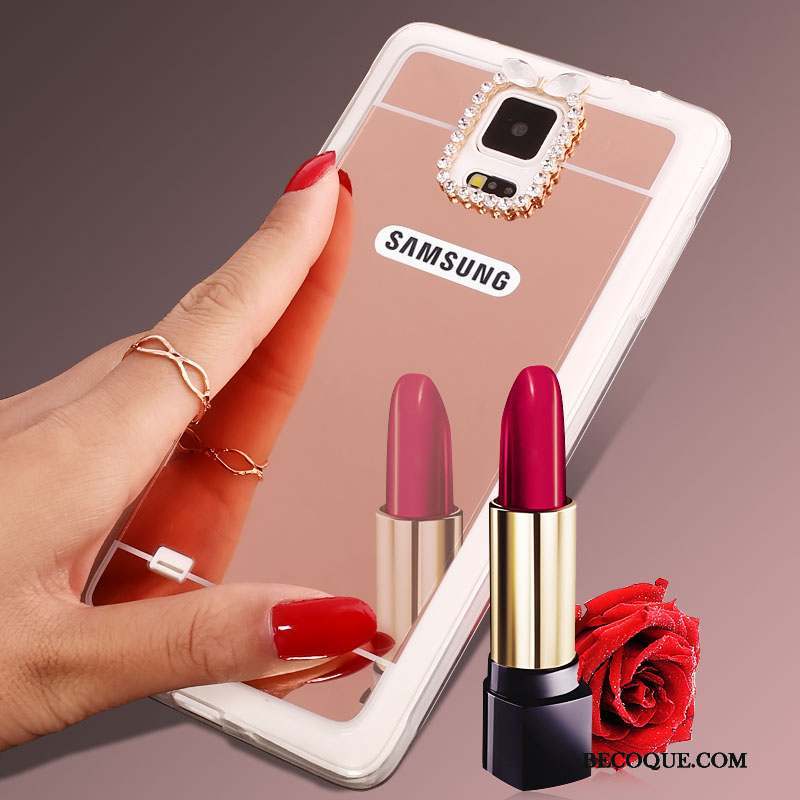 Samsung Galaxy S5 Silicone Protection Étui Miroir Coque De Téléphone Strass