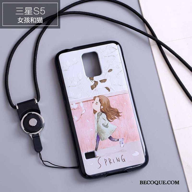 Samsung Galaxy S5 Tout Compris Dessin Animé Coque De Téléphone Charmant Fluide Doux Tendance