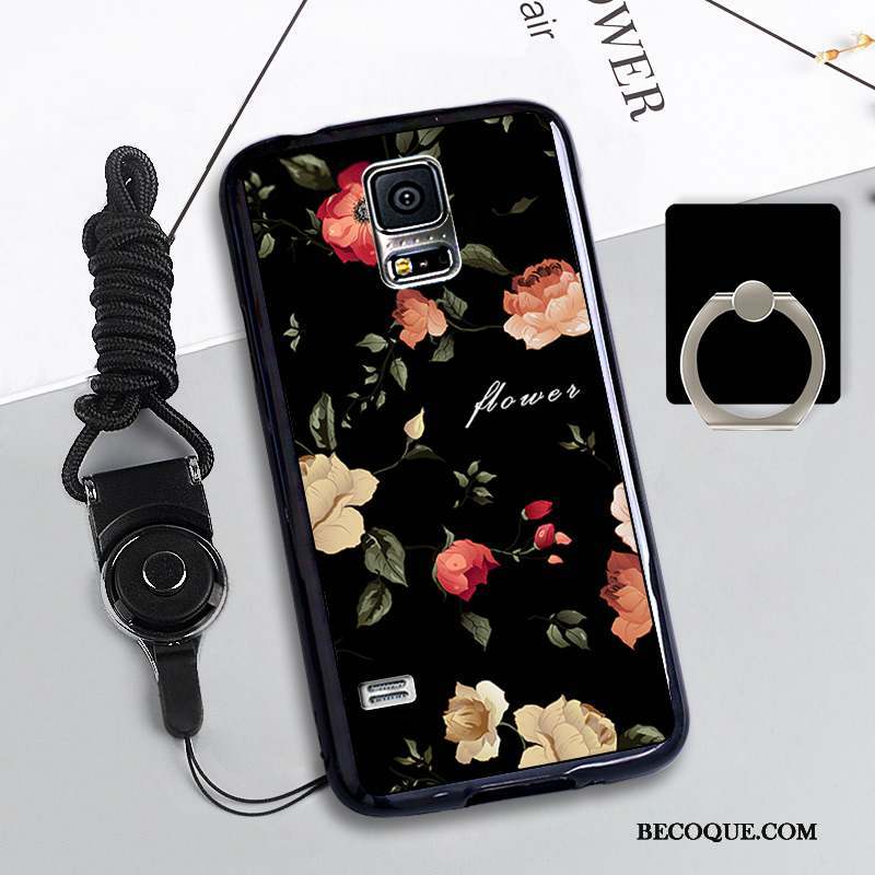 Samsung Galaxy S5 Téléphone Portable Ornements Suspendus Incassable Coque De Téléphone Fluide Doux Étui