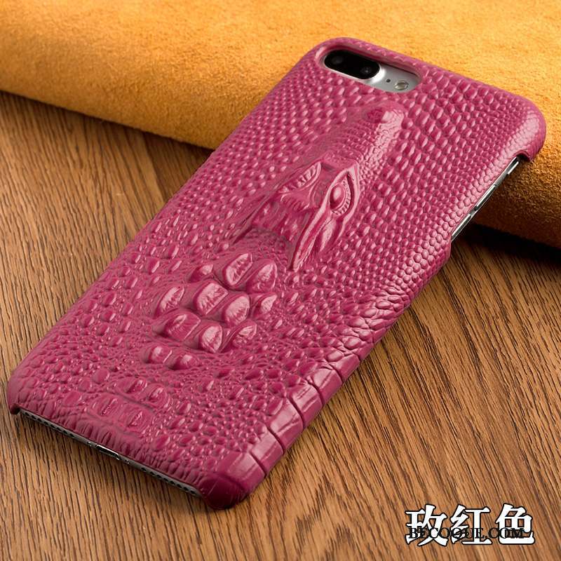 Samsung Galaxy S6 Coque Luxe Protection Marron Crocodile Difficile Étui