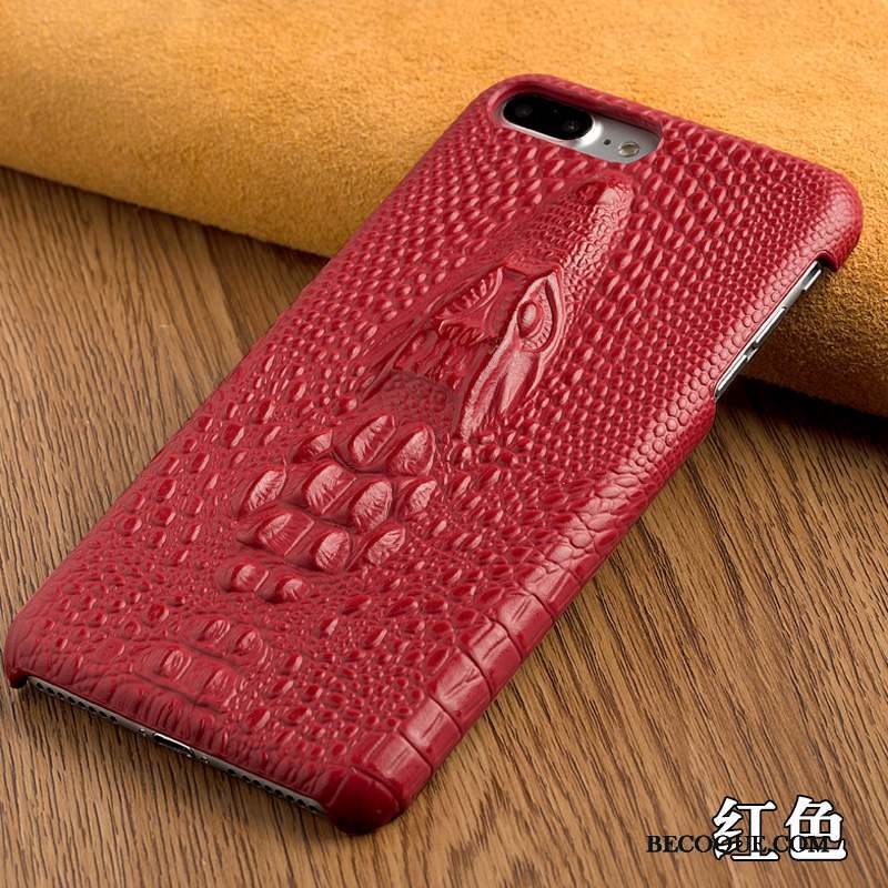 Samsung Galaxy S6 Coque Luxe Protection Marron Crocodile Difficile Étui