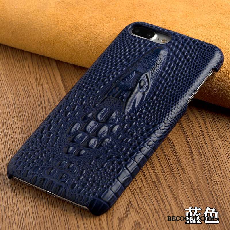 Samsung Galaxy S6 Coque Luxe Protection Marron Crocodile Difficile Étui