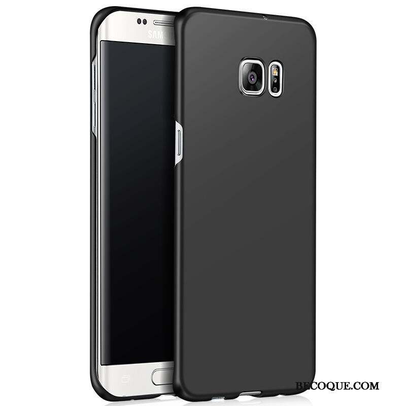 Samsung Galaxy S6 Edge Difficile Incassable Simple Protection Coque De Téléphone Rouge