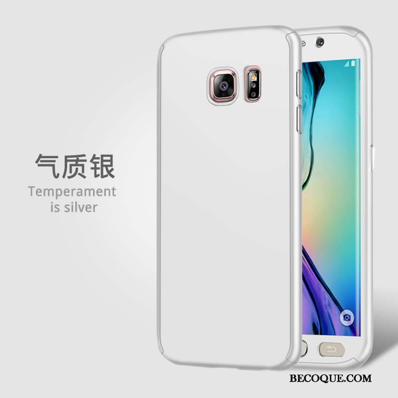 Samsung Galaxy S6 Edge Incassable Personnalité Tendance Coque De Téléphone Mince Rouge