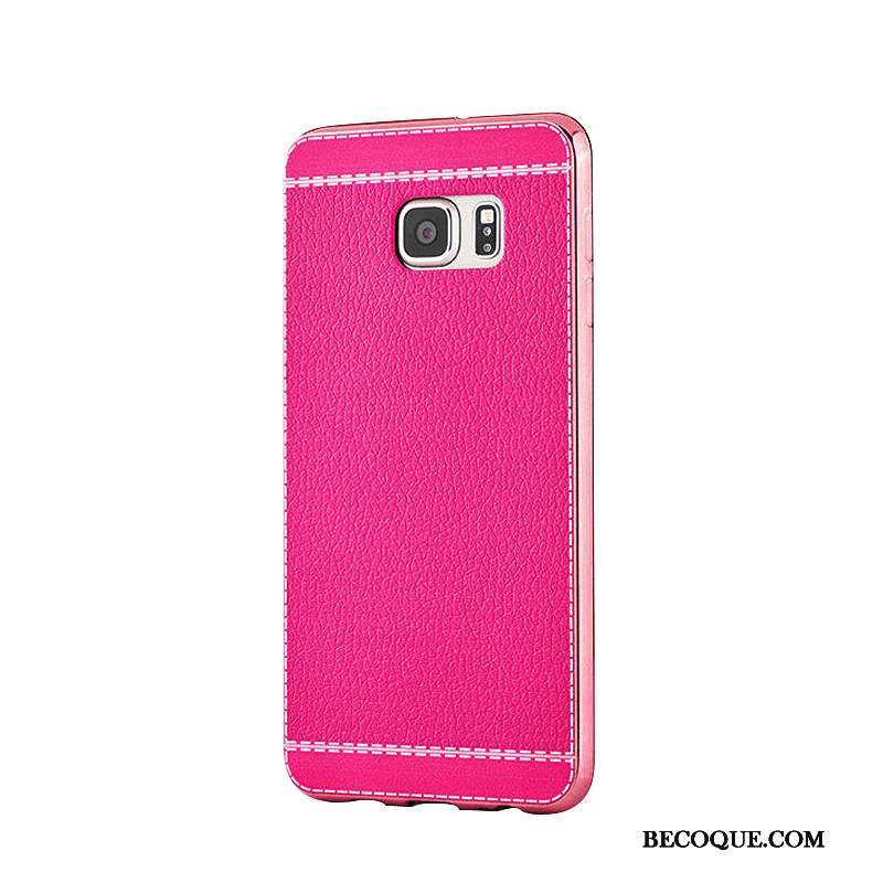 Samsung Galaxy S6 Edge + Modèle Fleurie Coque De Téléphone Placage Étui Tendance Protection