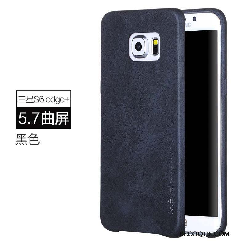 Samsung Galaxy S6 Edge Protection Incassable Étui Business Coque De Téléphone Étui En Cuir