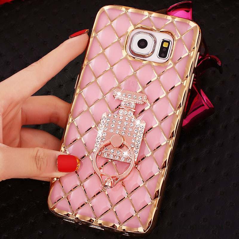 Samsung Galaxy S6 Edge Protection Téléphone Portable Étui Coque Très Mince Strass