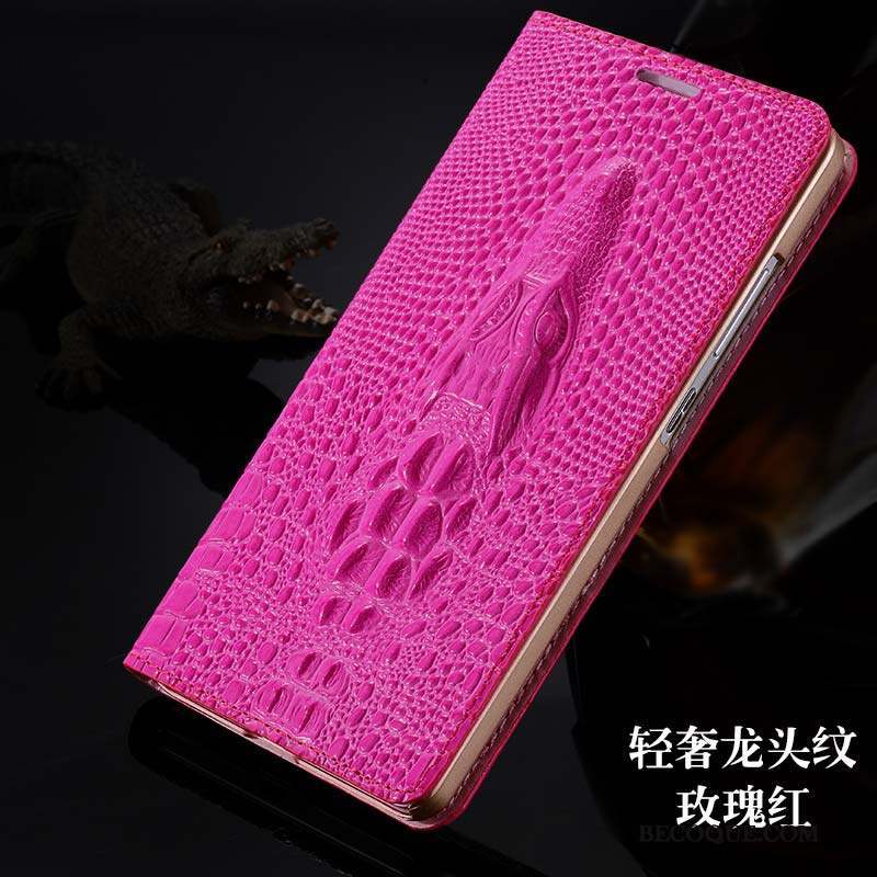 Samsung Galaxy S6 Edge Protection Étui Cuir Véritable Crocodile Modèle Téléphone Portable Coque De Téléphone