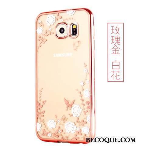 Samsung Galaxy S6 Edge + Étui Silicone Anneau Fluide Doux Coque De Téléphone