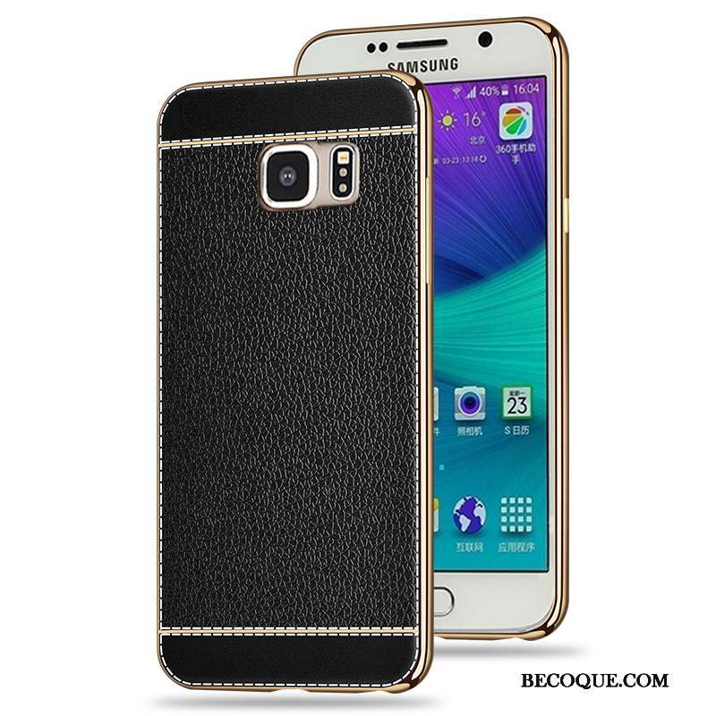 Samsung Galaxy S6 Modèle Fleurie Tout Compris Placage Silicone Coque De Téléphone Étui
