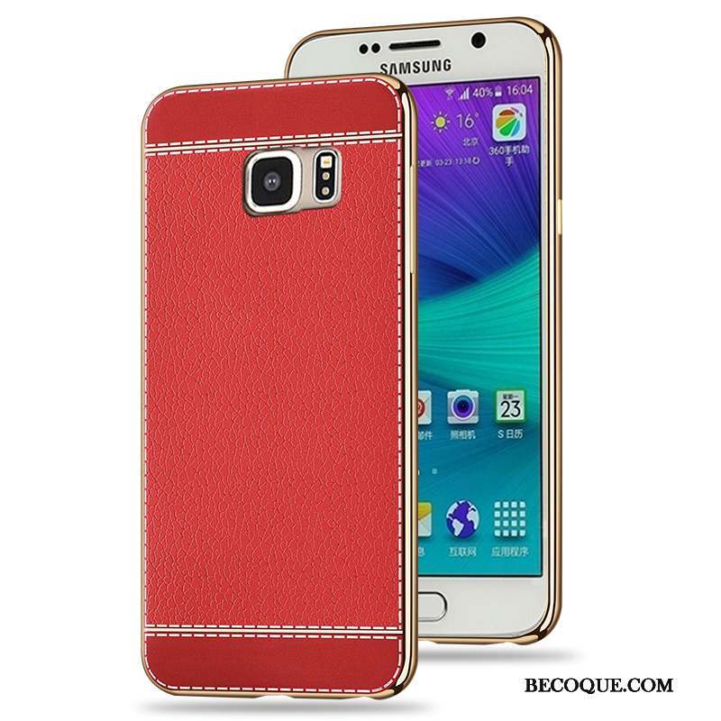 Samsung Galaxy S6 Modèle Fleurie Tout Compris Placage Silicone Coque De Téléphone Étui