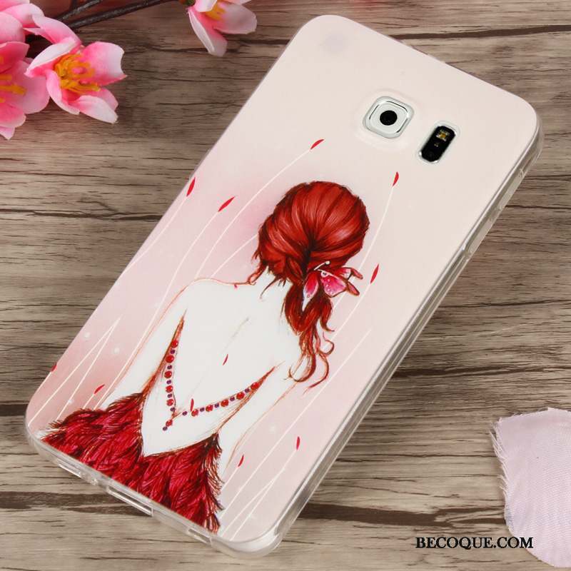 Samsung Galaxy S6 Protection Fluide Doux Étui Coque De Téléphone Silicone Multicolore