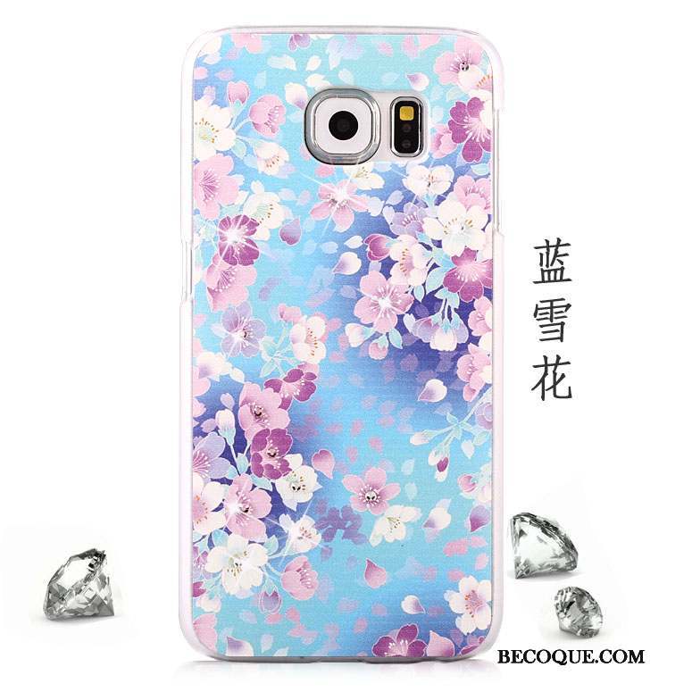 Samsung Galaxy S6 Strass Incassable Protection Peinture Coque De Téléphone Étui