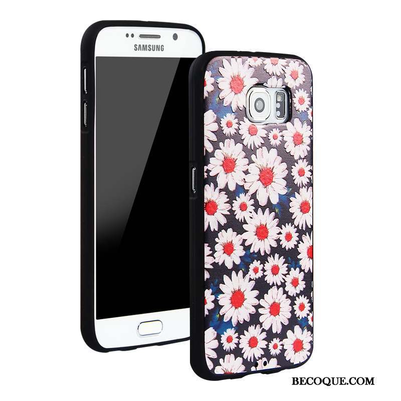 Samsung Galaxy S6 Tendance Incassable Protection Dessin Animé Multicolore Coque De Téléphone