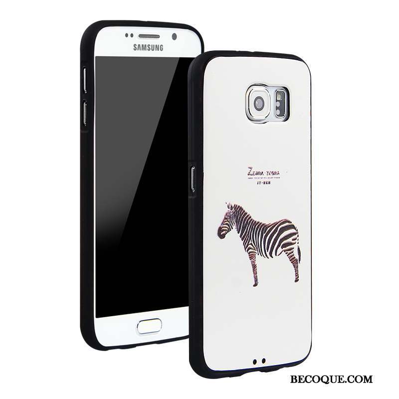 Samsung Galaxy S6 Tendance Incassable Protection Dessin Animé Multicolore Coque De Téléphone