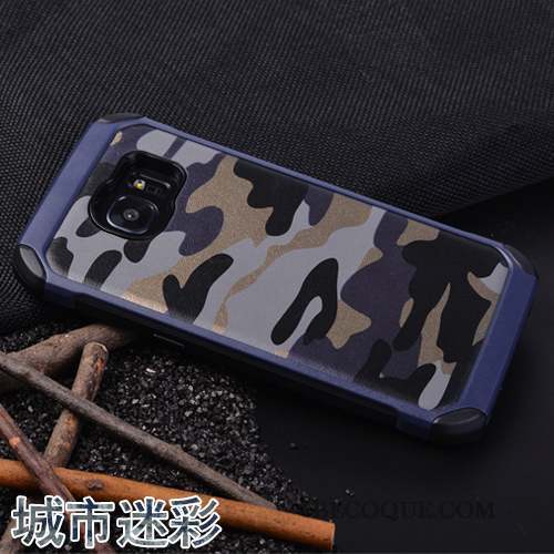 Samsung Galaxy S7 Camouflage Incassable Coque De Téléphone Étui Personnalité Silicone