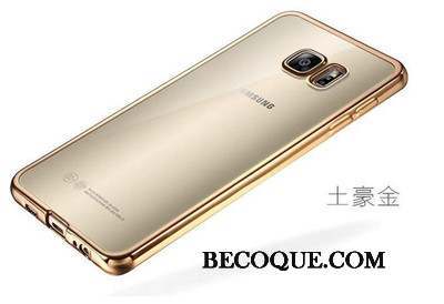 Samsung Galaxy S7 Coque De Téléphone Étui Or Silicone Protection Fluide Doux