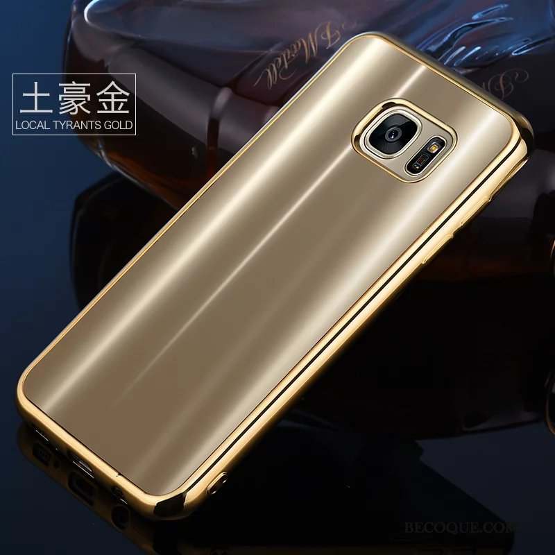 Samsung Galaxy S7 Coque Incassable Protection Tout Compris Violet Fluide Doux