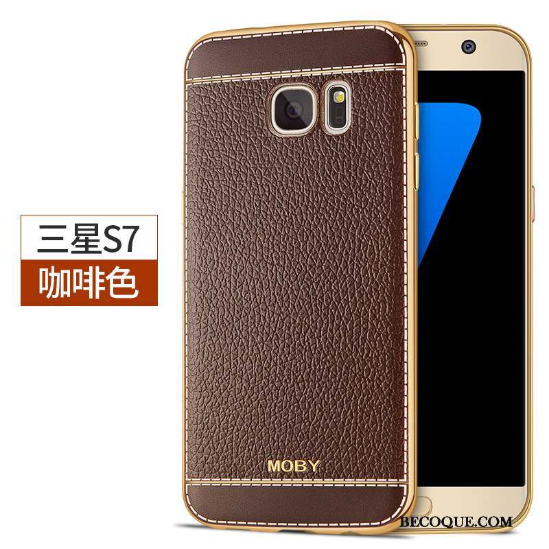 Samsung Galaxy S7 Coque Nouveau Incassable Téléphone Portable Étui Silicone Protection