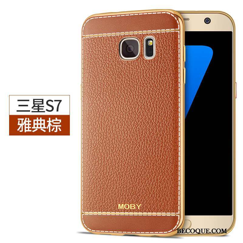 Samsung Galaxy S7 Coque Nouveau Incassable Téléphone Portable Étui Silicone Protection
