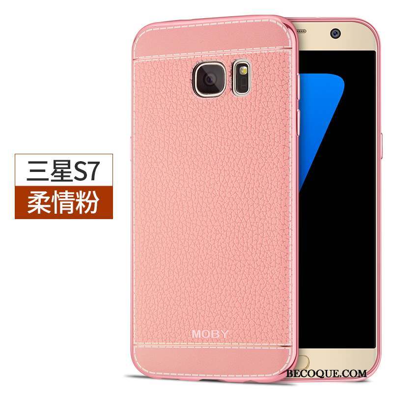 Samsung Galaxy S7 Coque Nouveau Incassable Téléphone Portable Étui Silicone Protection