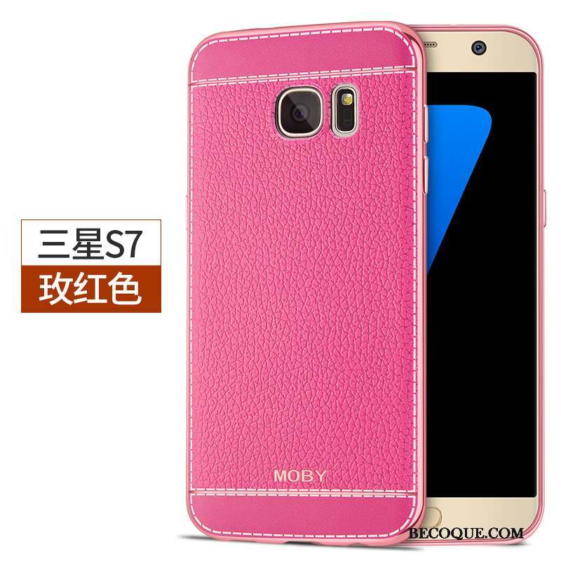 Samsung Galaxy S7 Coque Nouveau Incassable Téléphone Portable Étui Silicone Protection