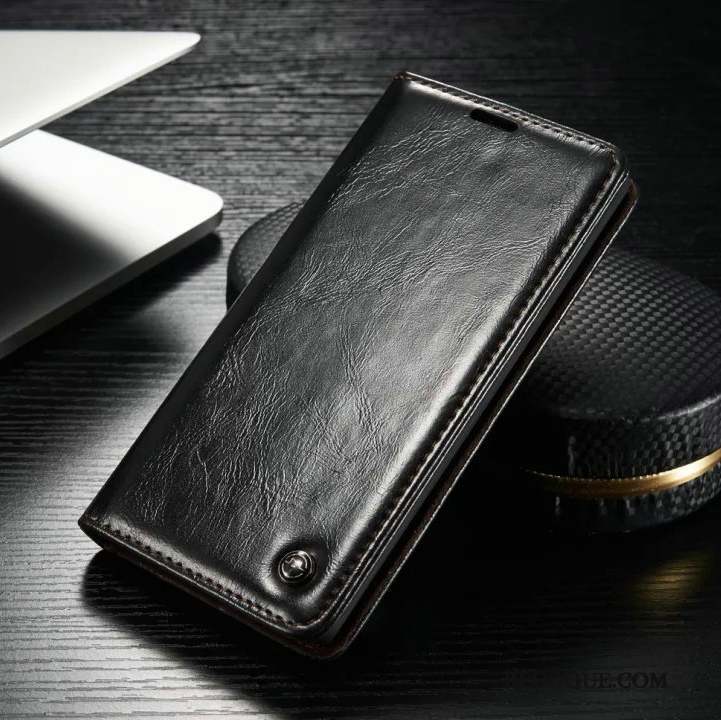 Samsung Galaxy S7 Coque Protection Étui En Cuir Business Cuir Véritable Authentique