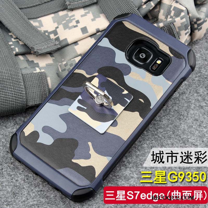 Samsung Galaxy S7 Edge Camouflage Étui Incassable Personnalité Tendance Coque De Téléphone