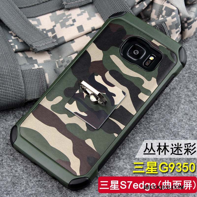 Samsung Galaxy S7 Edge Camouflage Étui Incassable Personnalité Tendance Coque De Téléphone